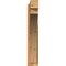 Ekena Millwork Thorton Block Rough Sawn Outlooker, Western Red Cedar, 6"W x 26"D x 34"H OUT06X26X34THR05RWR - alternate 3